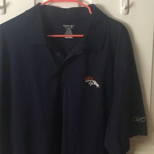 Reebok polo style shirt 2XL Broncos